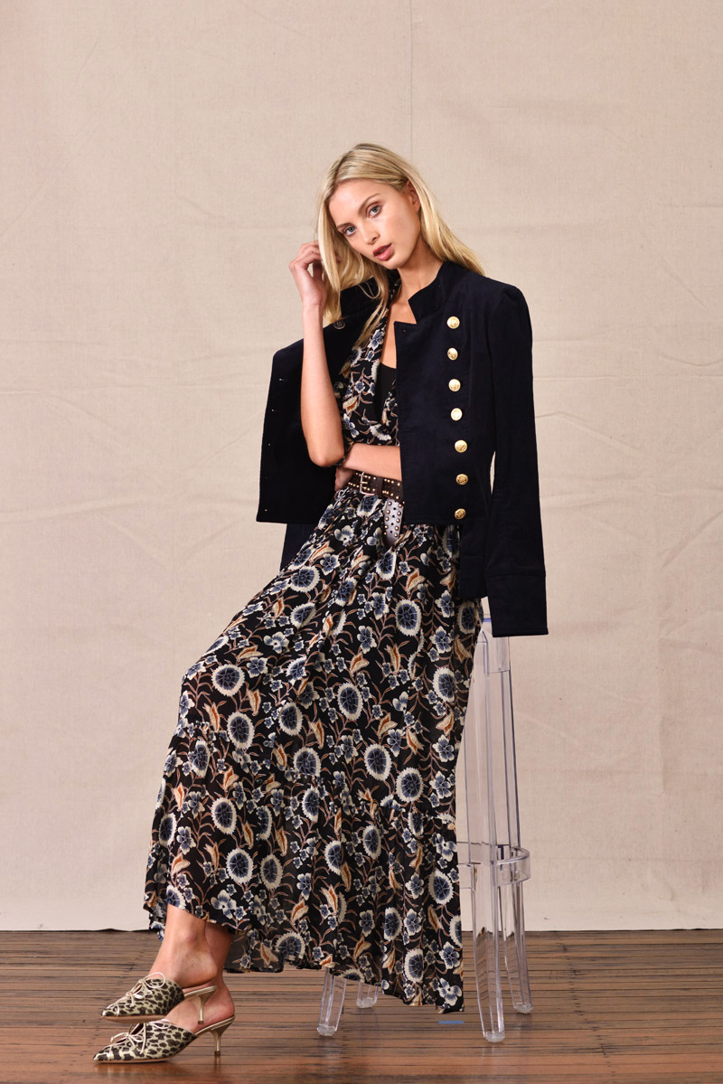 2021 A/W, Studio lookbook fashion photography by Kent Johnson, for Caravan & Co with model Lucy Baddeley.