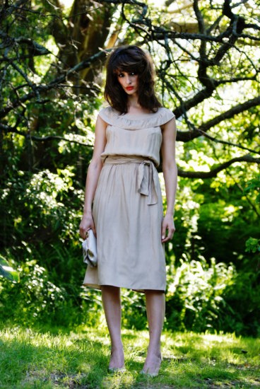 Bridal dress from a location fashion shoot for an Australian fashion label.