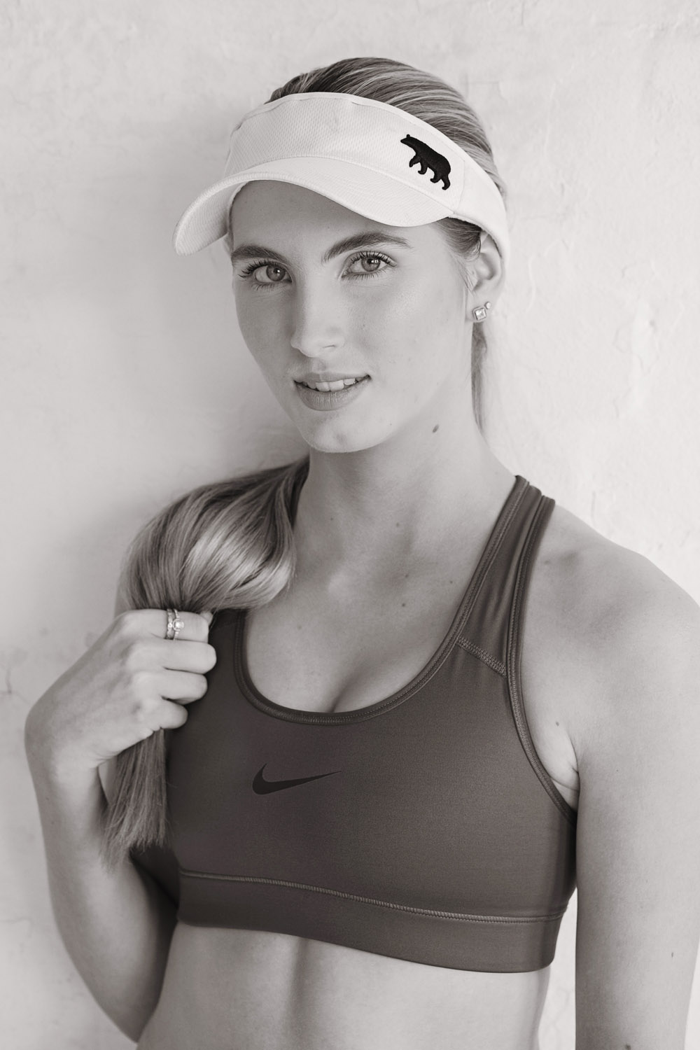 Active sports mid headshot. Modelling Portfolio headshots for Fashion, Fitness, Beauty for women and men.