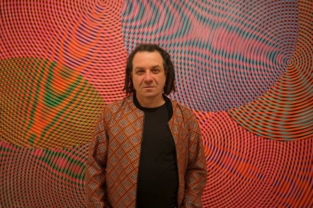 Portrait of John Aslanidis at Gallery 9