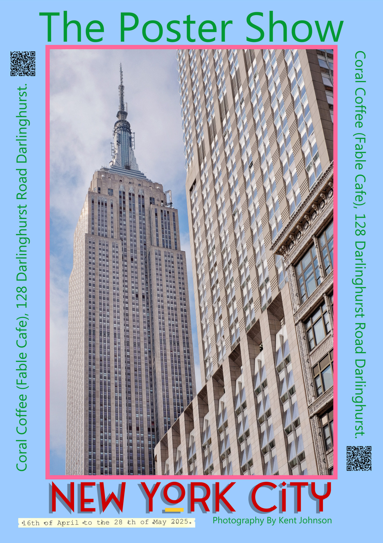 Chrysler Bulding, Crown and Spire - The Poster Show, New York City, Art Deco skyscrapers