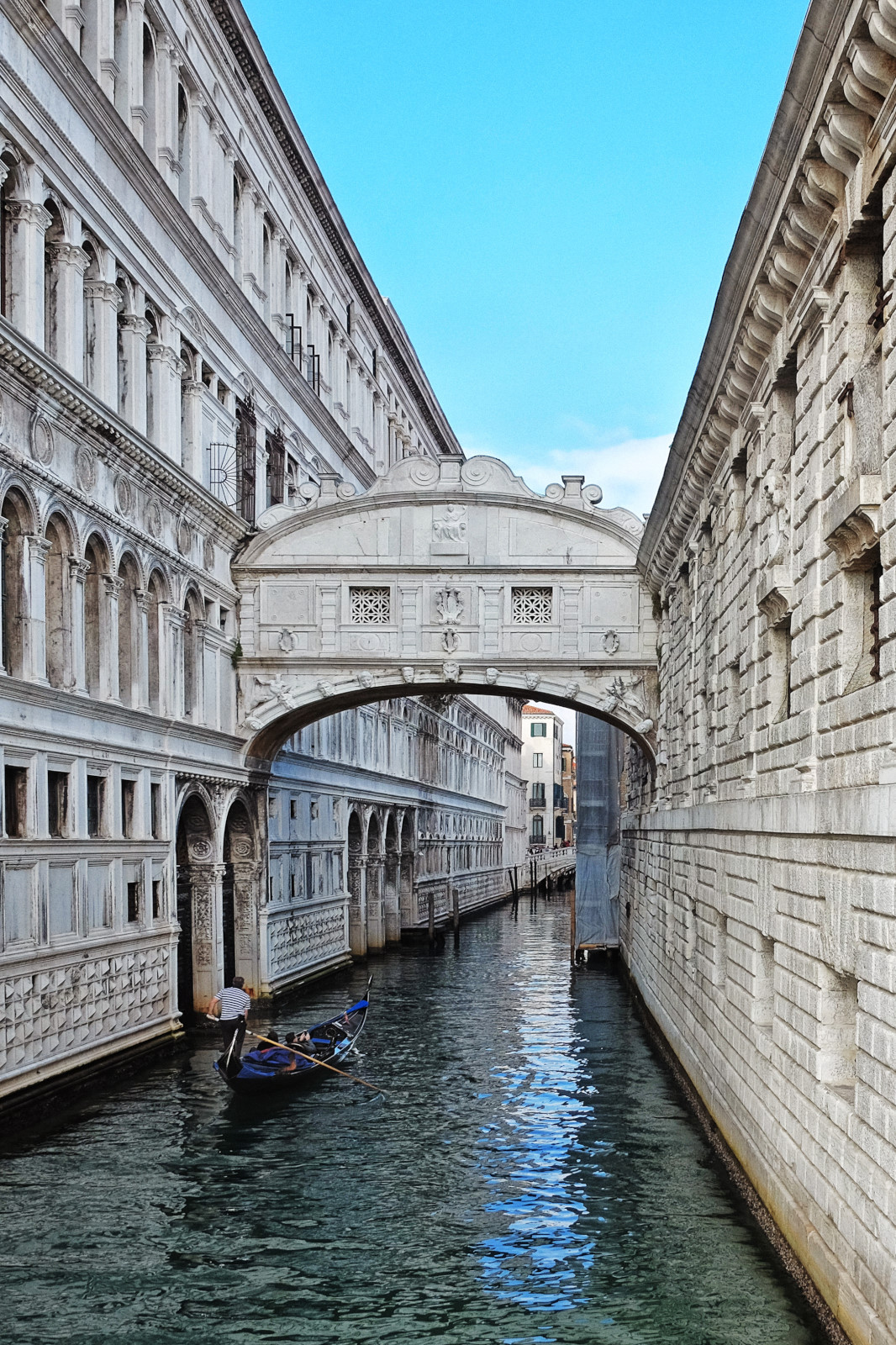 Bridge of Sighs, Ponte dei Sospiri, rio del Palazzo, Venice