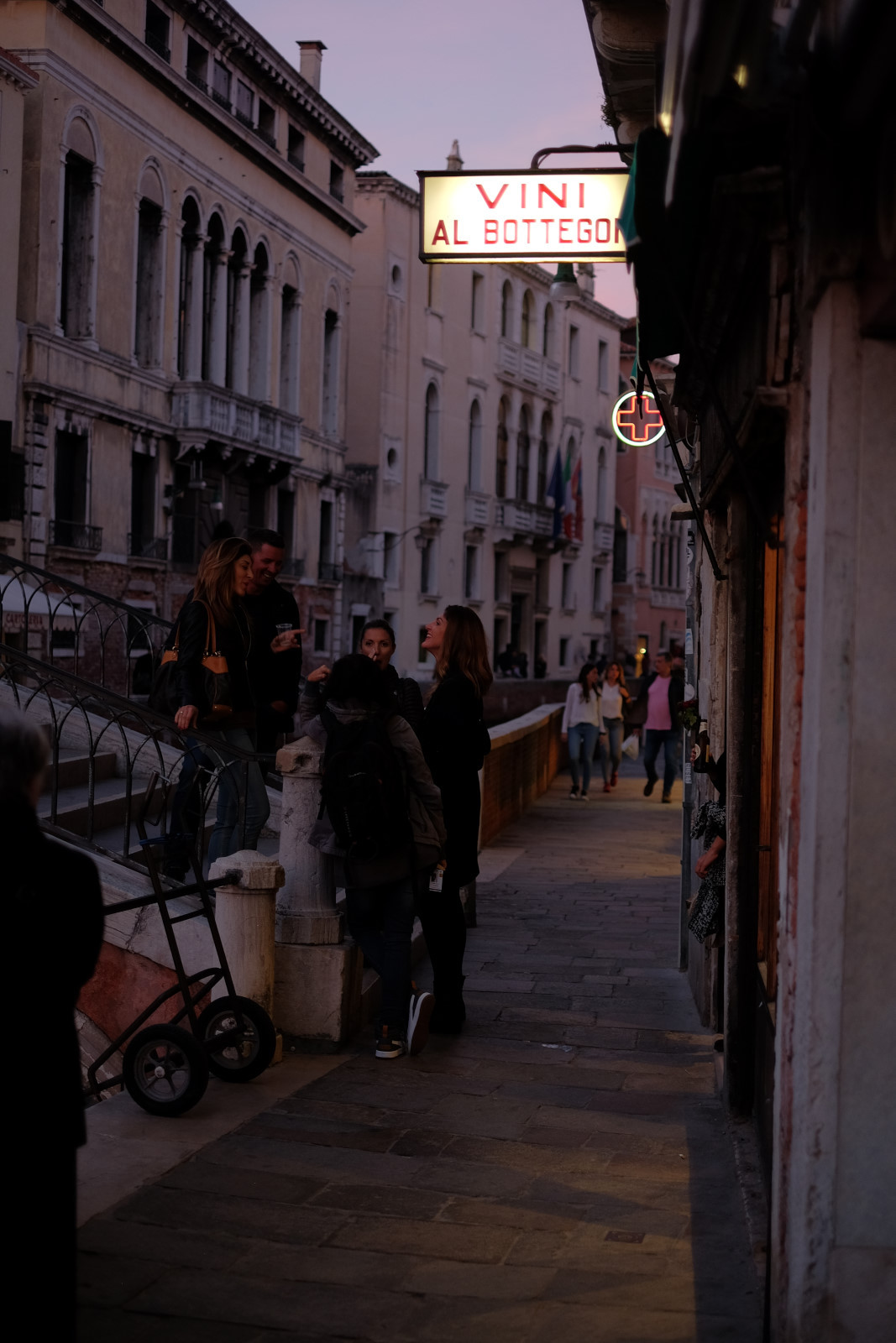 Outside Cantine del Vino già Schiavi  Travel and architectural photography by Kent Johnson.